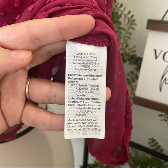 J. Crew|S|Magenta Short Sleeve Blouse - Picture 5 of 8